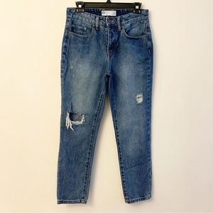 RSQ Boyfriend Ripped Jeans Size 25